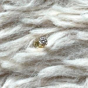 Adina’s Tiny Diamond Threader Stud